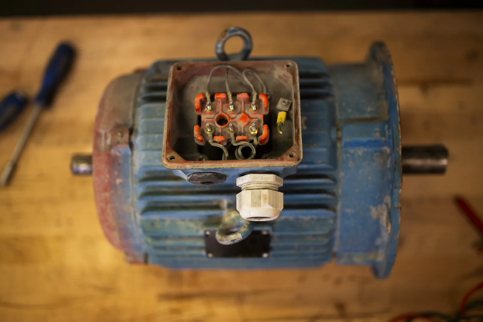 Réparation moteur électrique